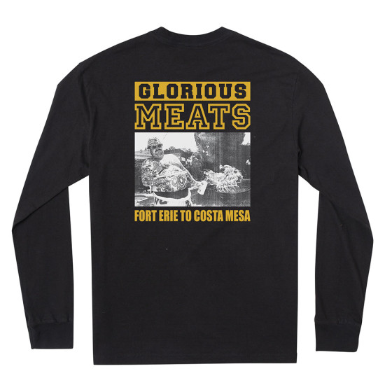 RVCA Ανδρική μακρυμάνικη μπλούζα Matty Matheson Glorious Meats - Long Sleeve T-Shirt For Men